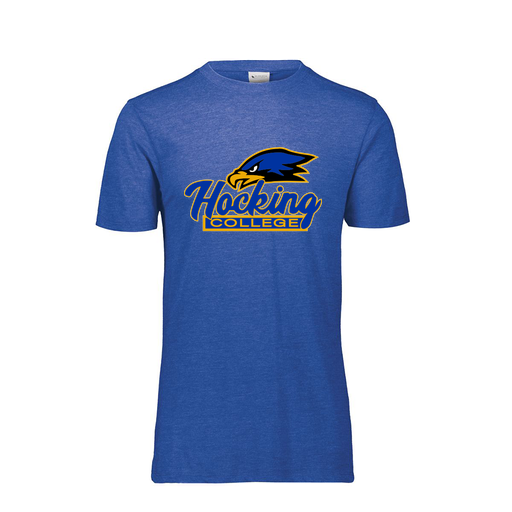 [FTSCUBNV-AS-LOGO1] Decker Men's Tri-Blend T-Shirt - Short Sleeve (Adult S, Navy, Logo 1)