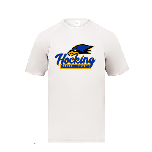 [2791.005.S-LOGO1] Youth Smooth Sport T-Shirt (Youth S, White, Logo 1)